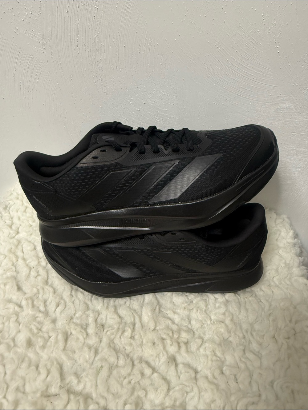 adidas Black Mesh Athletic Sneakers - Picture 3 of 6